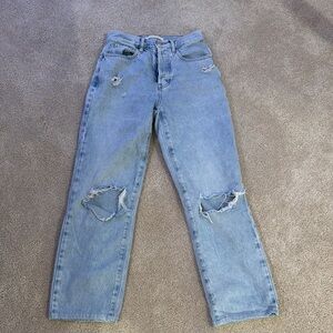 PacSun Distressed Light Blue Jeans